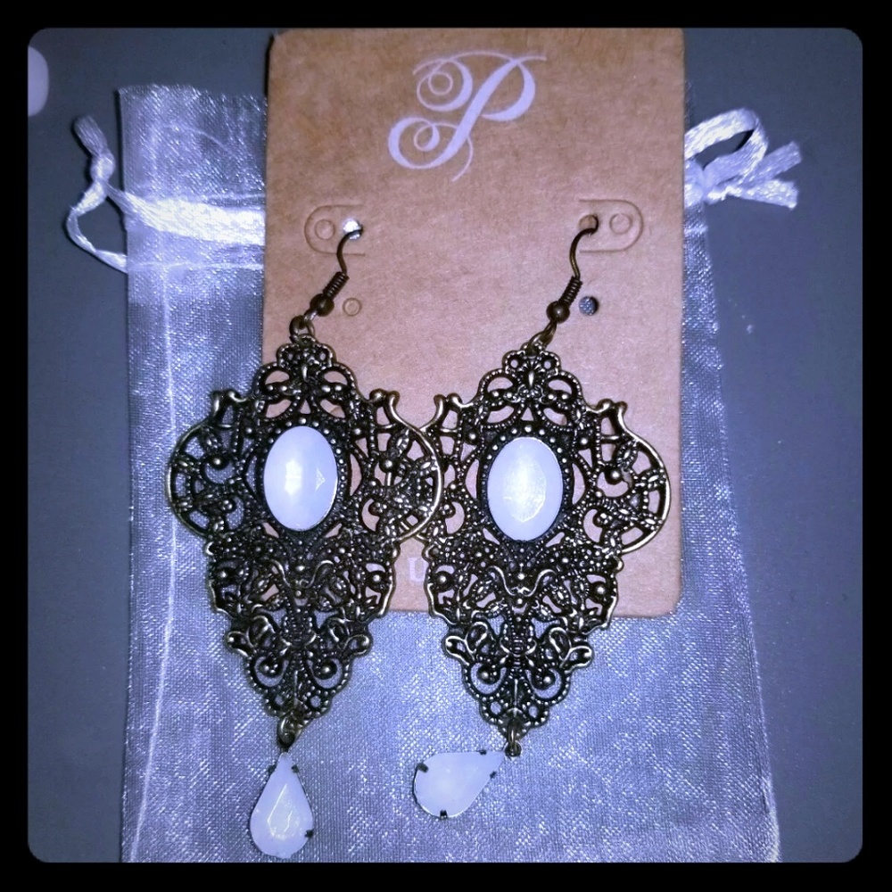Plunder Vintage Antique Earrings